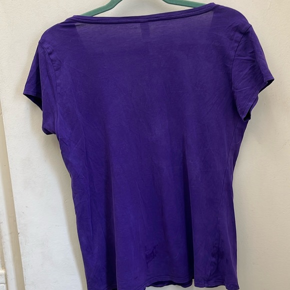 NWOT Tee Shop Purple T-Shirt Size Large - Picture 5 of 11